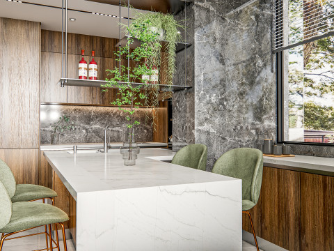 Kitchen Advanced Modeling scene 0039 3D Model