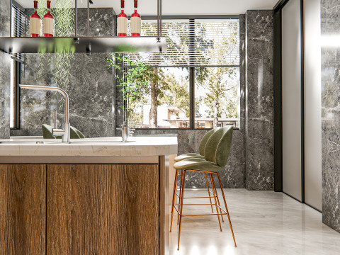 Kitchen Advanced Modeling scene 0039 3D Model
