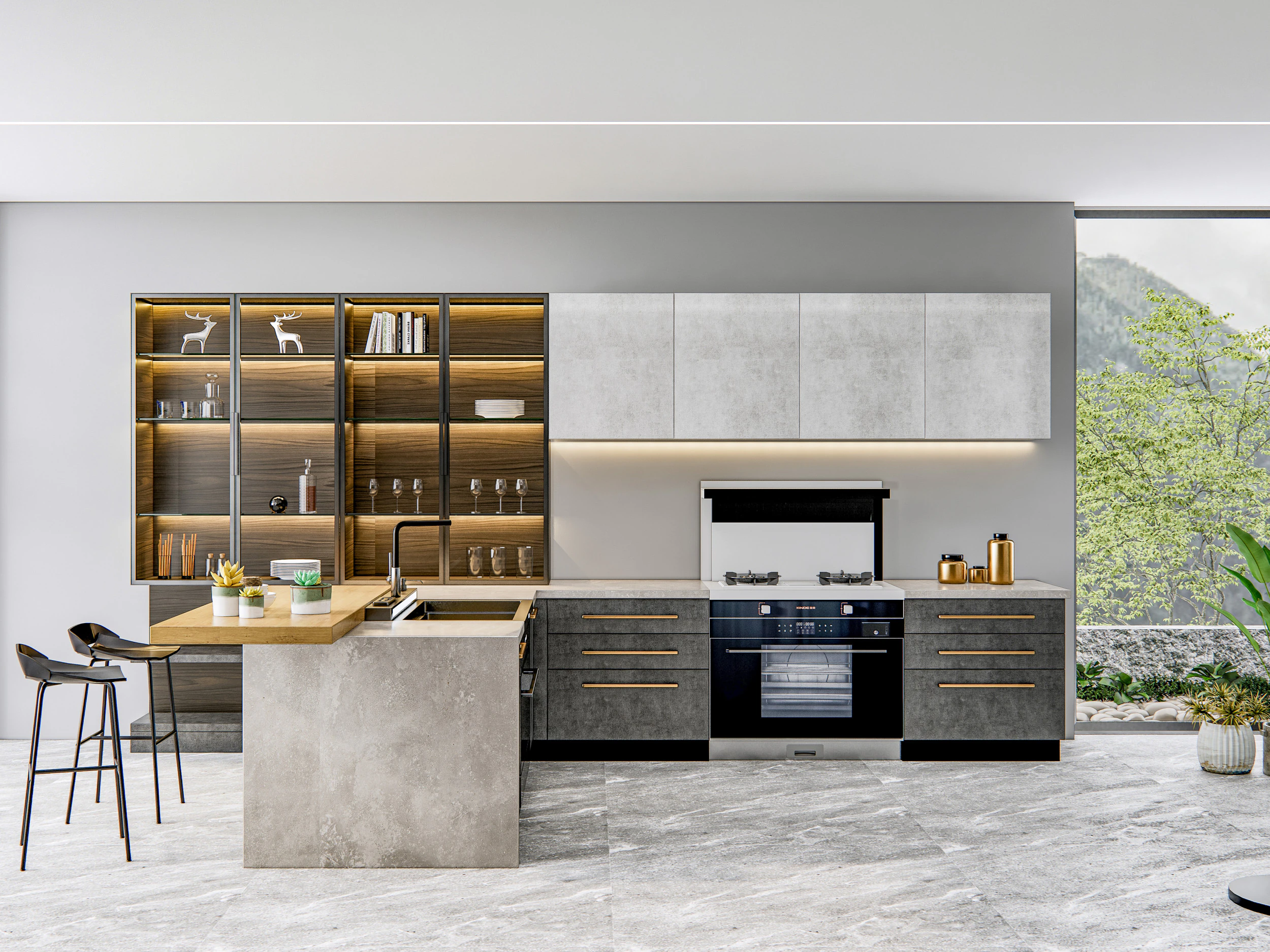 Kitchen Advanced Modeling scene 0040 3D Model .c4d .max .obj .3ds .fbx .stl .blend 