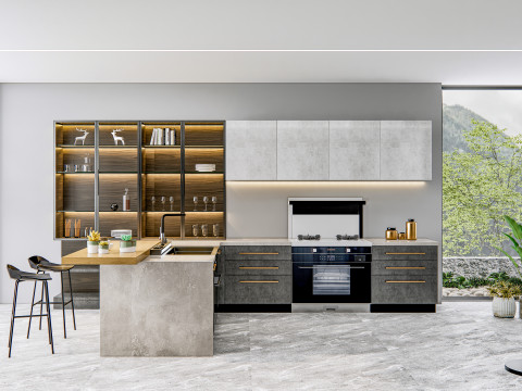 Kitchen Advanced Modeling scene 0040 3Dモデル