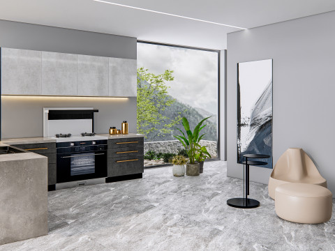 Kitchen Advanced Modeling scene 0040 3D 模型