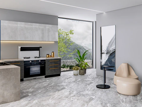 Kitchen Advanced Modeling scene 0040 3D Model