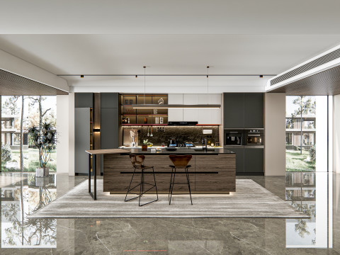 Kitchen Advanced Modeling scene 42 3D 模型
