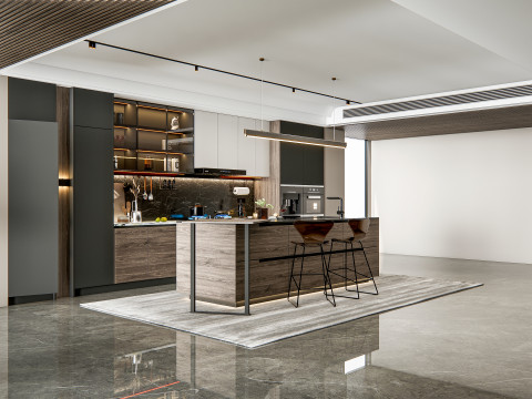 Kitchen Advanced Modeling scene 42 3D 模型