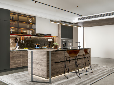 Kitchen Advanced Modeling scene 42 3D 模型