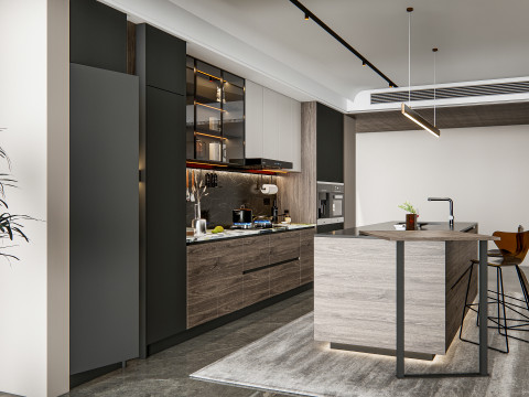 Kitchen Advanced Modeling scene 42 3D 模型