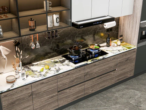 Kitchen Advanced Modeling scene 42 3D Model