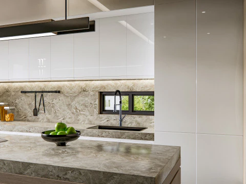 Kitchen Advanced Modeling scene 46 3D Model