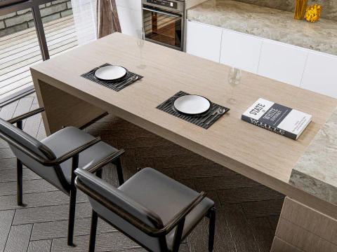 Kitchen Advanced Modeling scene 46 3D Model