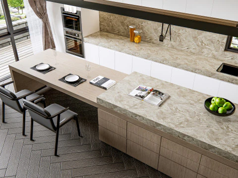 Kitchen Advanced Modeling scene 46 3D Model