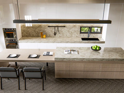 Kitchen Advanced Modeling scene 46 3D Model