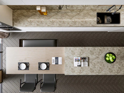 Kitchen Advanced Modeling scene 46 3D Model