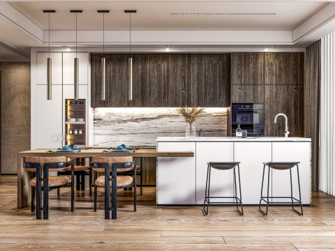 Kitchen Advanced Modeling scene 0047 3Dモデル