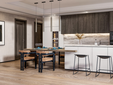 Kitchen Advanced Modeling scene 0047 Modelo 3D