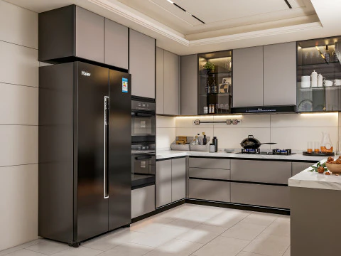 Scena di modellazione avanzata della cucina 0048 Modello 3D