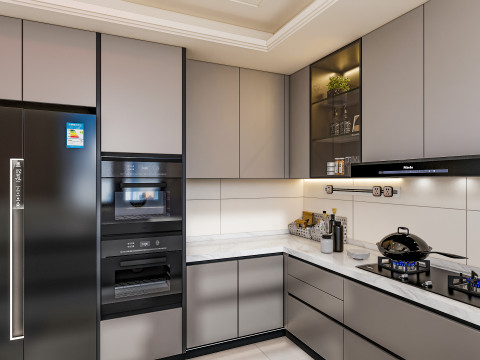 Kitchen Advanced Modeling scene 0048 Model 3D