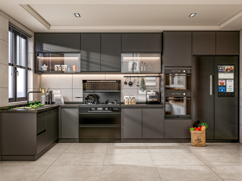 Kitchen Advanced Modeling scene 0049 3D 模型