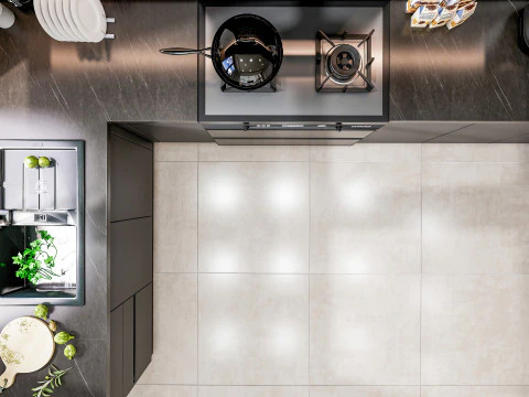 Scena di modellazione avanzata della cucina 0049 Modello 3D