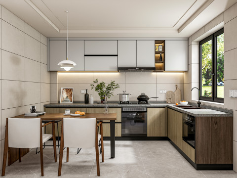 Kitchen Advanced Modeling scene 0050 3D Model