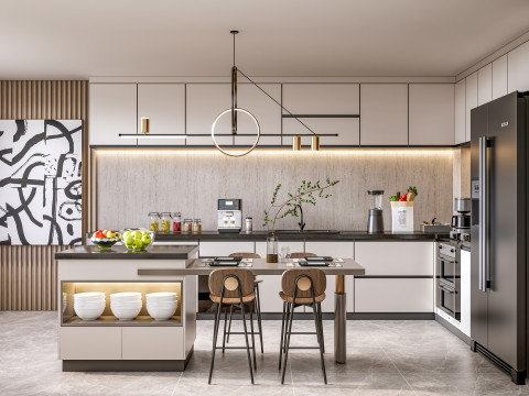 Kitchen Advanced Modeling scene 0051 3D मॉडल