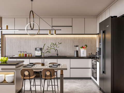 Kitchen Advanced Modeling scene 0051 3D 模型
