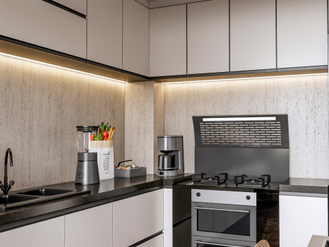 Kitchen Advanced Modeling scene 0051 3D 模型