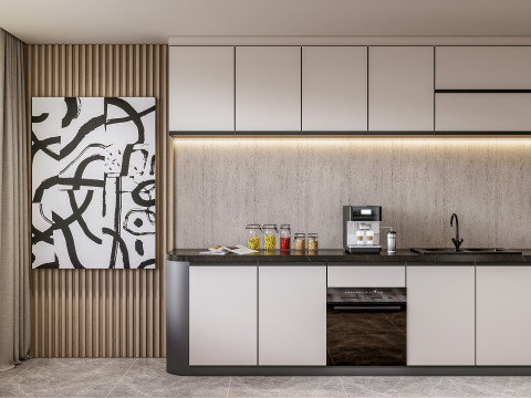 Kitchen Advanced Modeling scene 0051 3D 模型