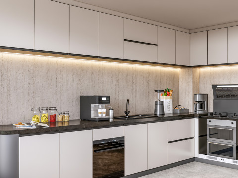Kitchen Advanced Modeling scene 0051 3D 模型
