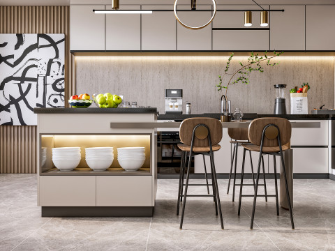 Kitchen Advanced Modeling scene 0051 3D 模型