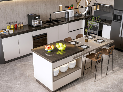 Kitchen Advanced Modeling scene 0051 3D 模型