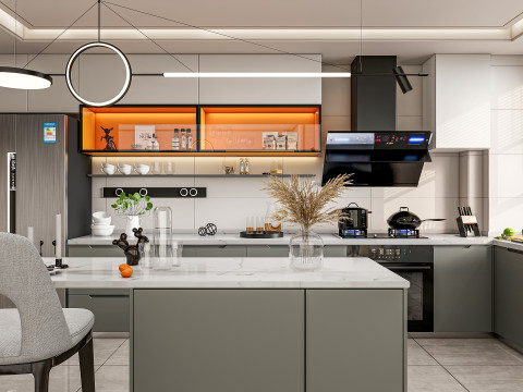 Kitchen Advanced Modeling scene 0053 Modèle 3D