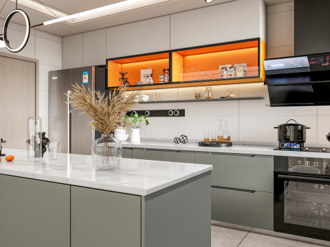 Kitchen Advanced Modeling scene 0053 Modèle 3D