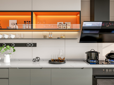 Kitchen Advanced Modeling scene 0053 Modèle 3D