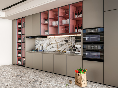 Kitchen Advanced Modeling scene 0055 3D Model