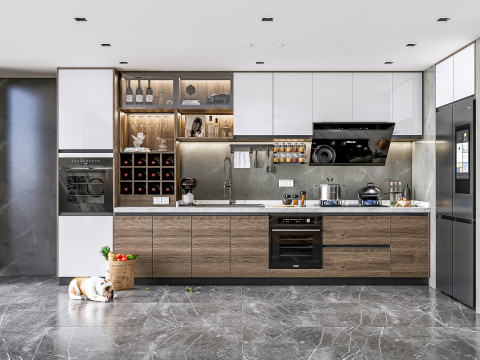 Kitchen Advanced Modeling scene 0056 3D Model