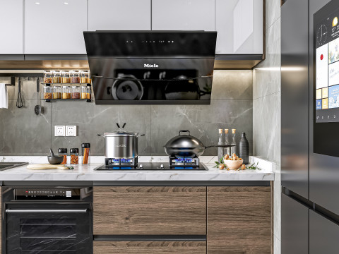 Kitchen Advanced Modeling scene 0056 3D Model