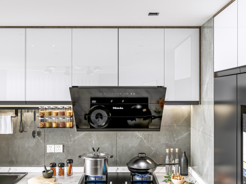 Kitchen Advanced Modeling scene 0056 3D Model