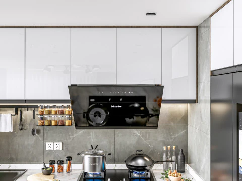 Kitchen Advanced Modeling scene 0056 3D Model