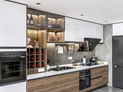 Kitchen Advanced Modeling scene 0056 3D Model