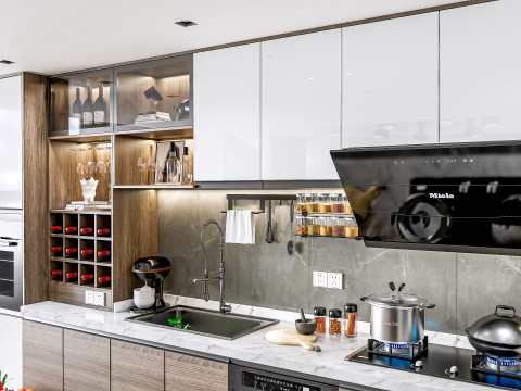 Kitchen Advanced Modeling scene 0056 3D Model