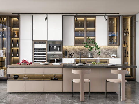Kitchen Advanced Modeling scene 0057 3D Model