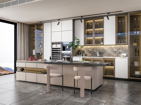 Kitchen Advanced Modeling scene 0057 3D Model