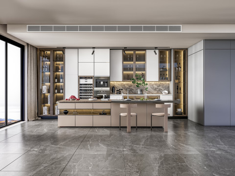 Kitchen Advanced Modeling scene 0057 3D Model