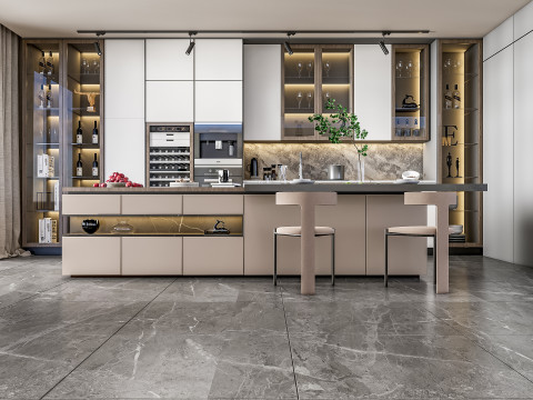 Kitchen Advanced Modeling scene 0057 3D Model