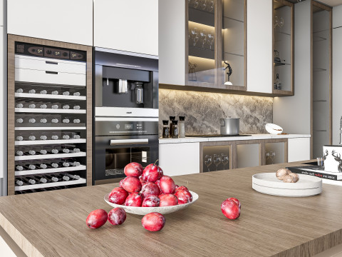 Kitchen Advanced Modeling scene 0057 3D Model