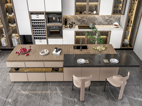 Kitchen Advanced Modeling scene 0057 3D Model