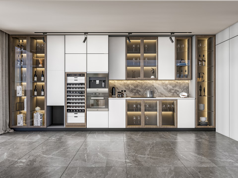 Kitchen Advanced Modeling scene 0057 3D Model