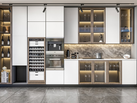 Kitchen Advanced Modeling scene 0057 3D Model