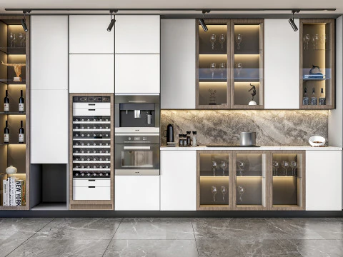 Kitchen Advanced Modeling scene 0057 3D Model