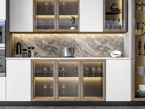 Kitchen Advanced Modeling scene 0057 3D Model